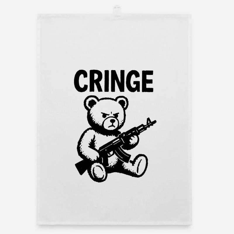 Cring Bear avec fusil Torchon bio