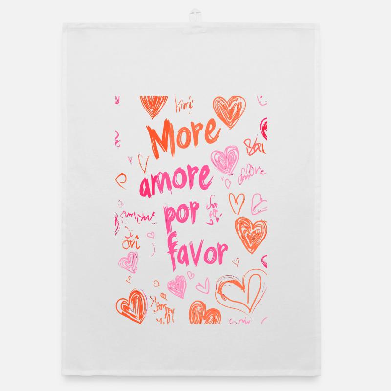 Plus d'amour Torchon bio