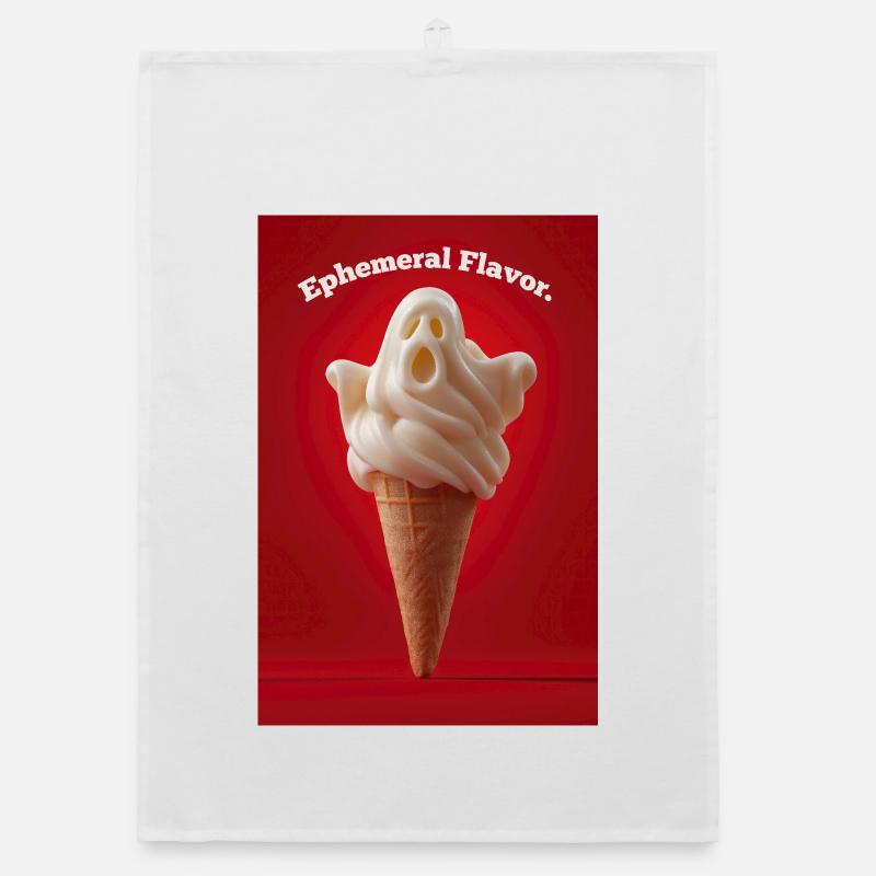 Ephemerer Geschmack Ghost Cone Organic Geschirrtuch