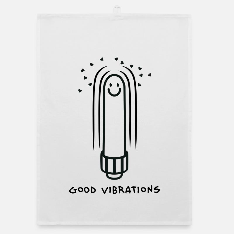 Dildo vibrator with good vibrations Organic dish towel