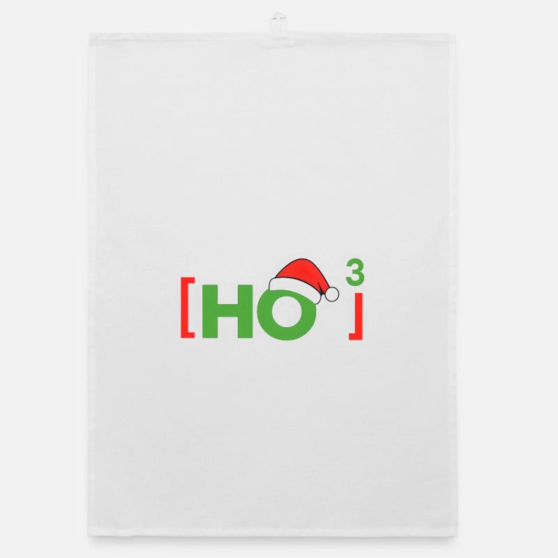 (Ho)³ Ho ho ho drôle de Noël Torchon bio