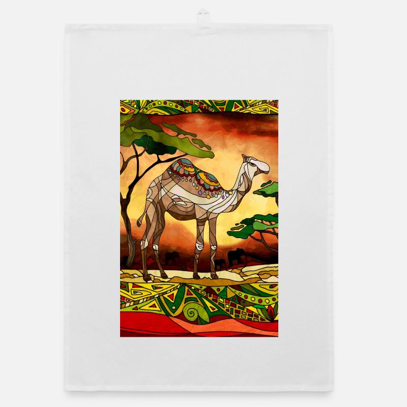 Camel Organic dish towel