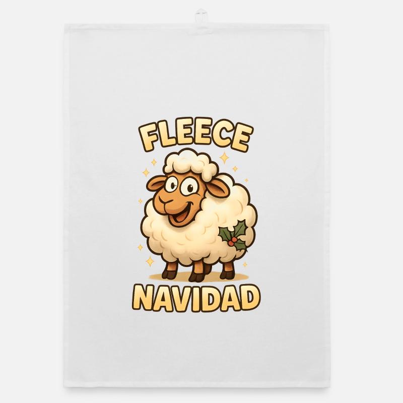 Fleece Navidad Organic Geschirrtuch