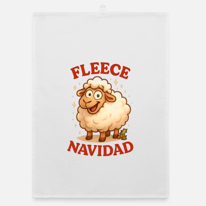 Fleece Navidad Organic Geschirrtuch