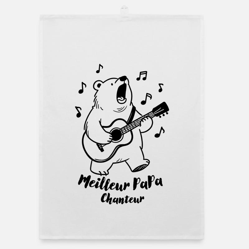 Best Singing Dad Organic dish towel