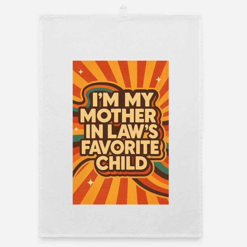 Das Lieblingskind der Schwiegermutter Organic Geschirrtuch