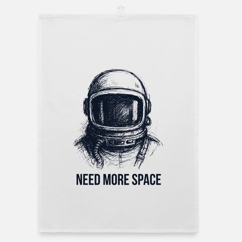 Besoin de plus d’introduction à l’astronaute spatial Spruch antisociale Torchon bio