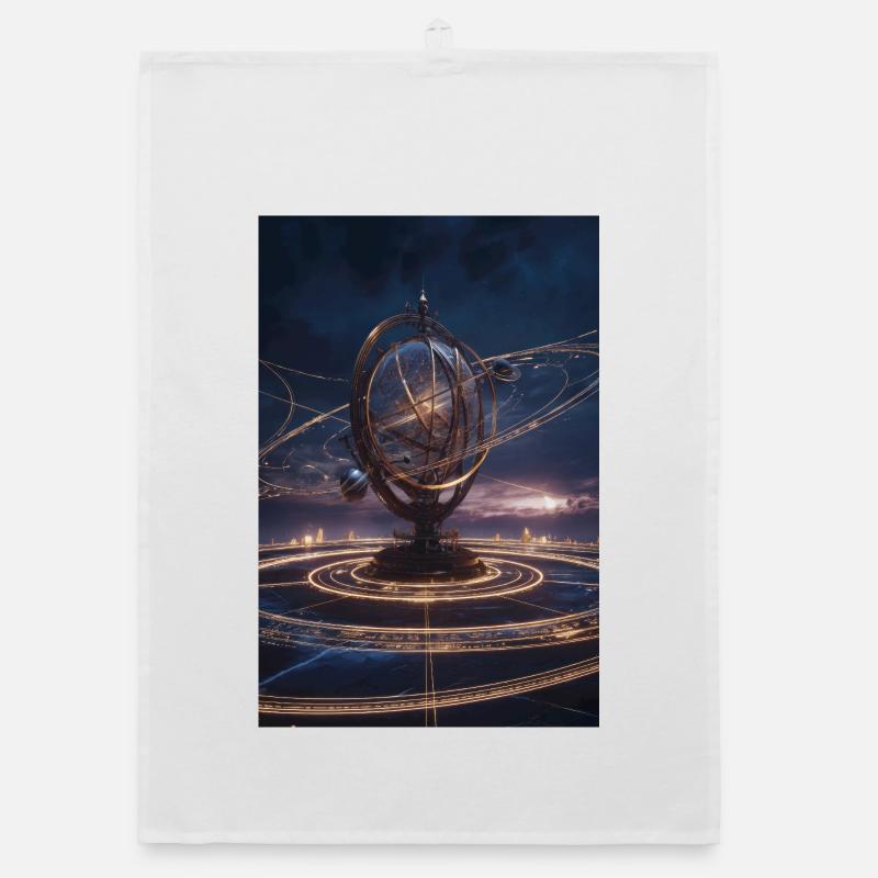 Lichtkräftige Armillarbahn Organic Geschirrtuch