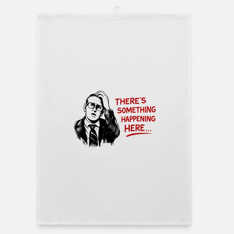 Noir Note – Man in Suit Organic dish towel