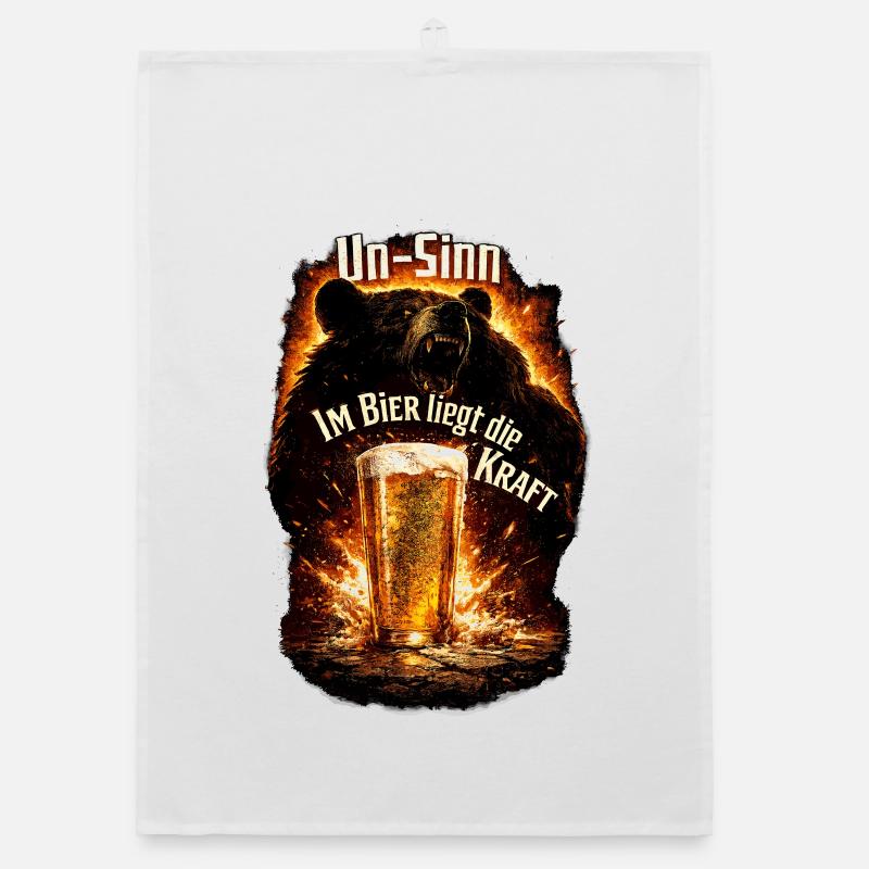 Ours, bière et puissance de feu Torchon bio