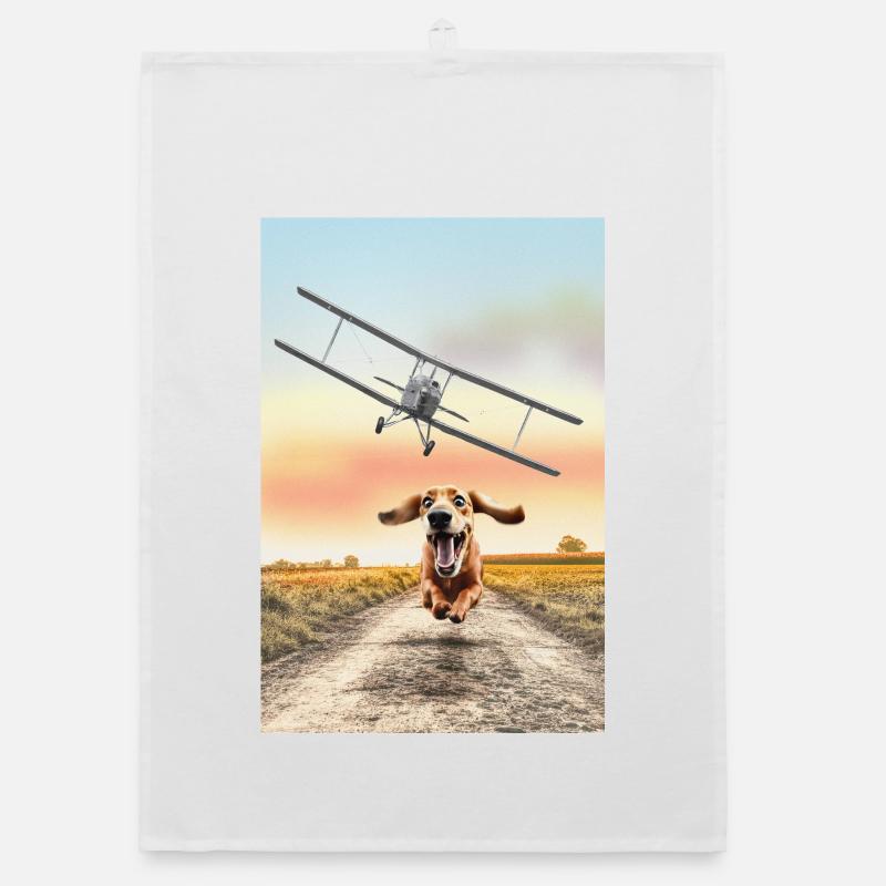 North by Northwest - Édition pour chiens Torchon bio