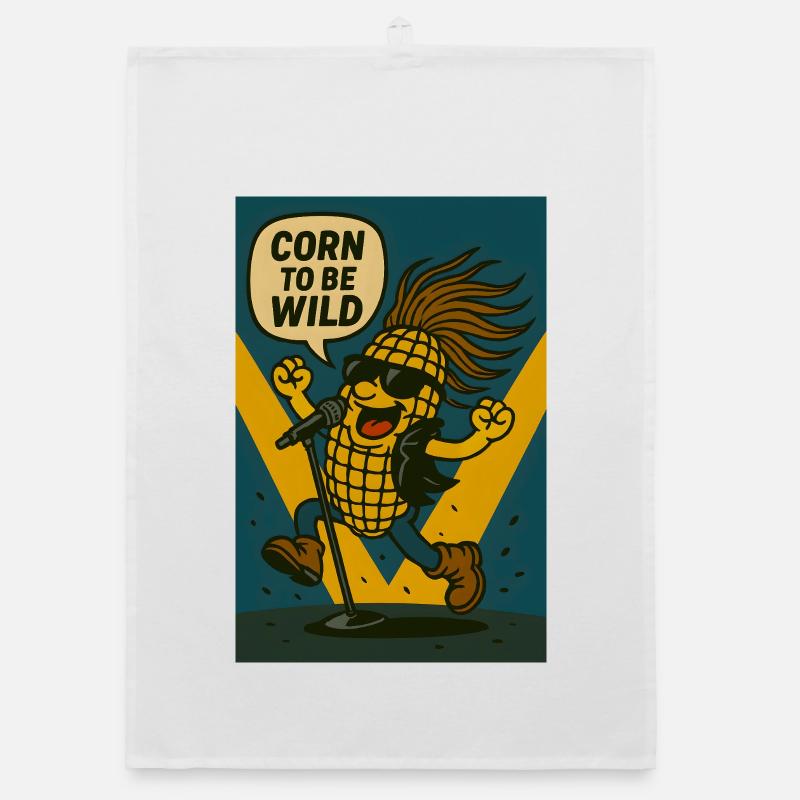 Corn To Be Wild Organic dish towel
