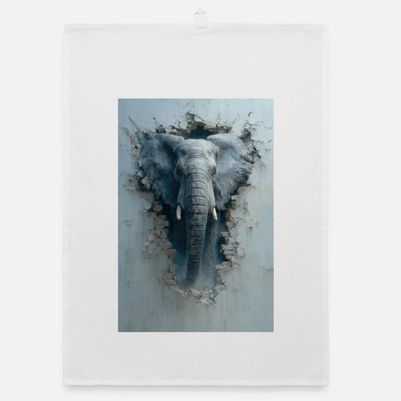 Elephant Breakthrough Organic dish towel