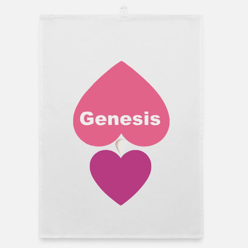 Conception Heart Design Organic dish towel