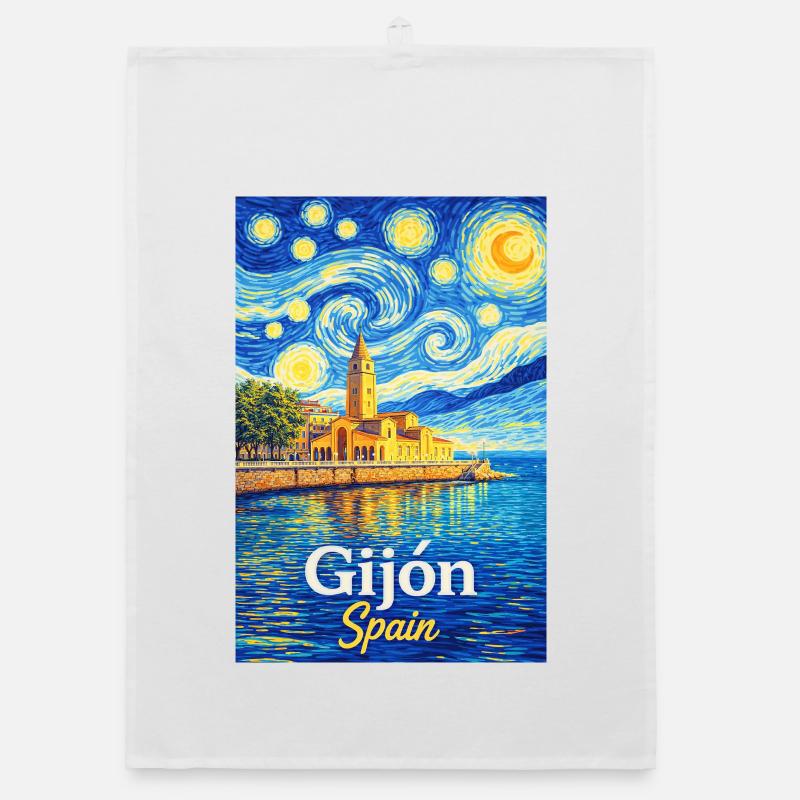 Gijón, Espagne Torchon bio
