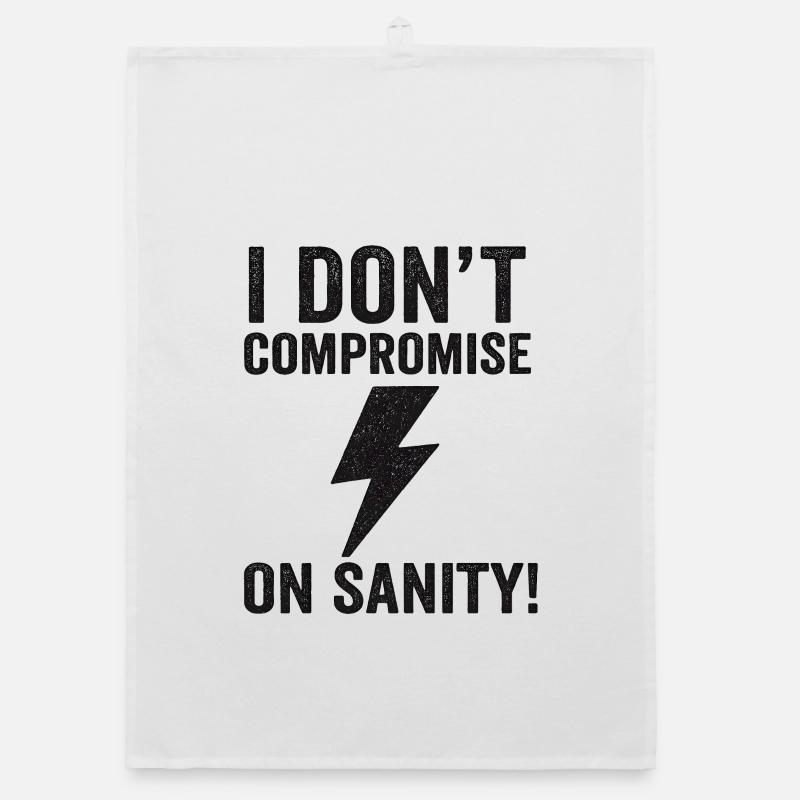 No compromise on reason Organic dish towel