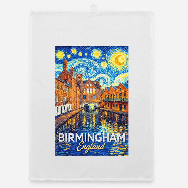 Birmingham, England Organic dish towel