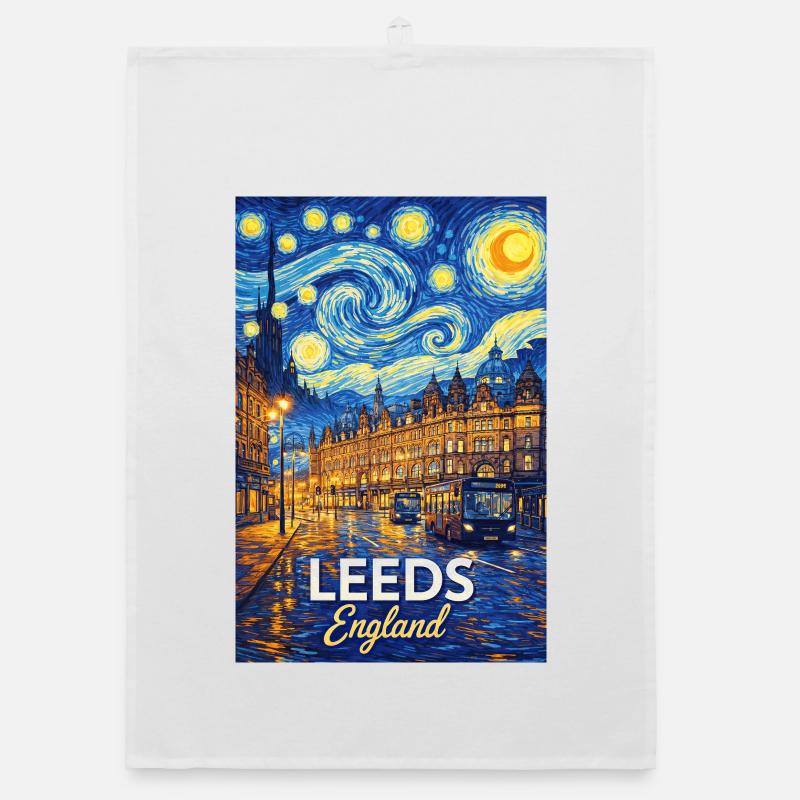 Leeds, England Organic dish towel