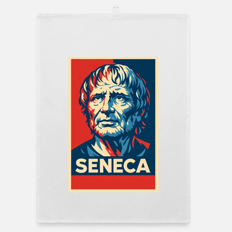 Seneca Pop Art Portrait Organic dish towel