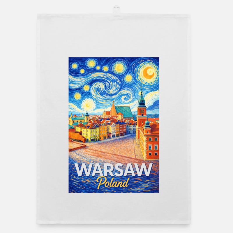 Varsovie, Pologne Torchon bio