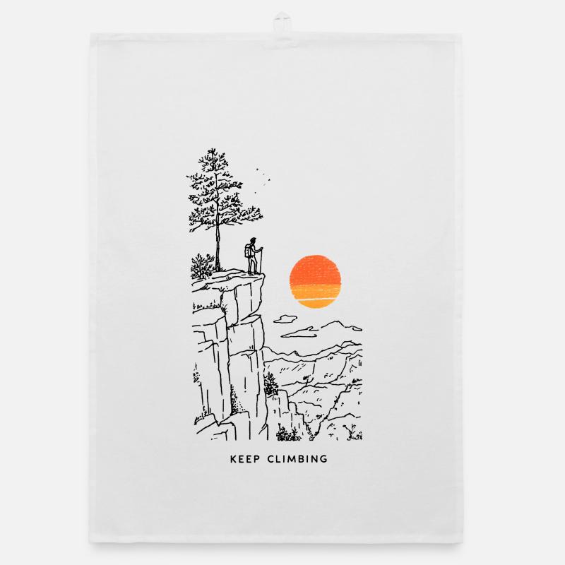 Tranche de coucher de soleil Torchon bio