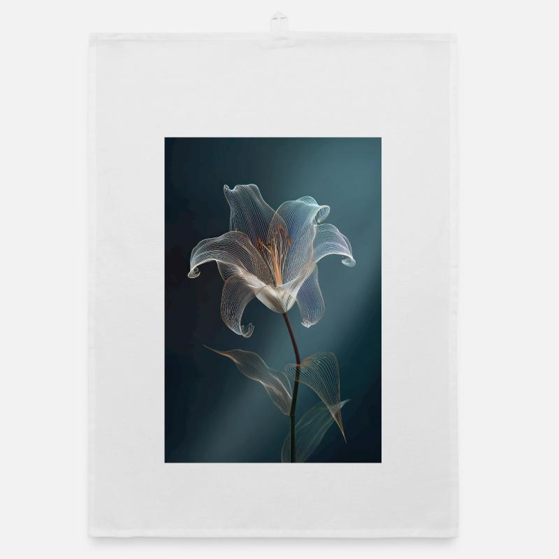 Floraison lumineuse de la fleur de fil de fer Torchon bio