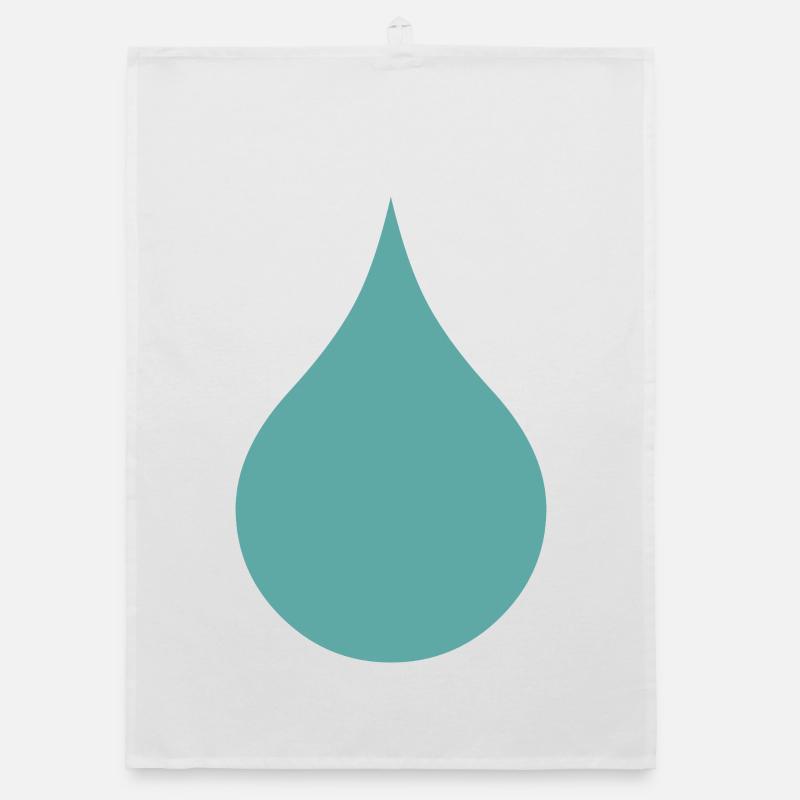 Water Drop - Raindrop Organic dish towel