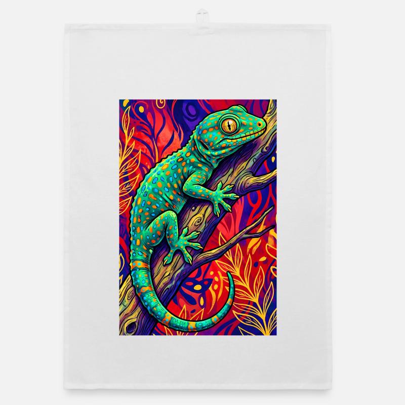 Gecko Organic Geschirrtuch