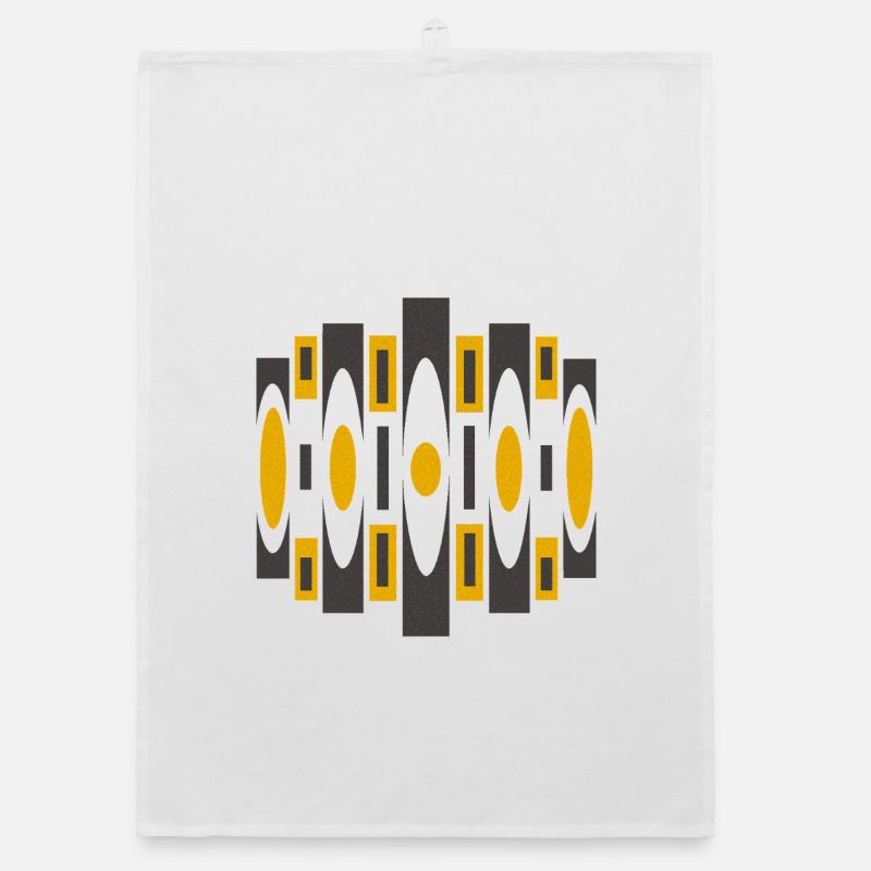 Psychedelic pattern by Cean Organic dish towel