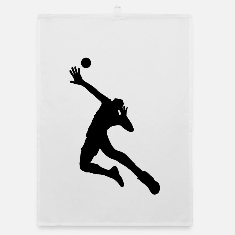 volleyball Torchon bio