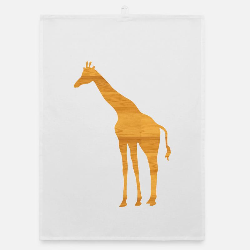giraffe holz Organic dish towel