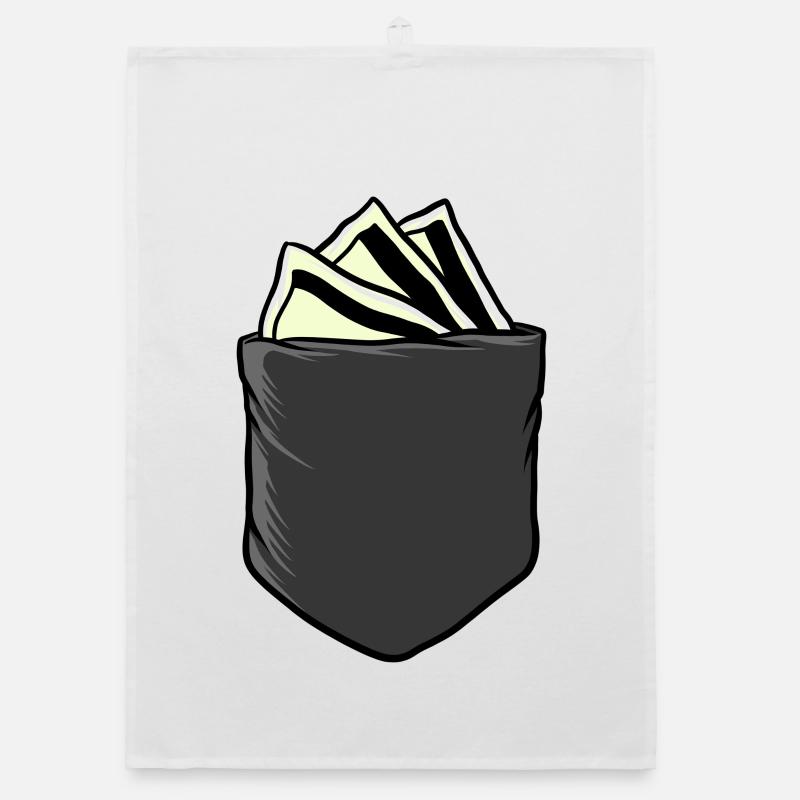 Bargeld Taschengeld Organic Geschirrtuch