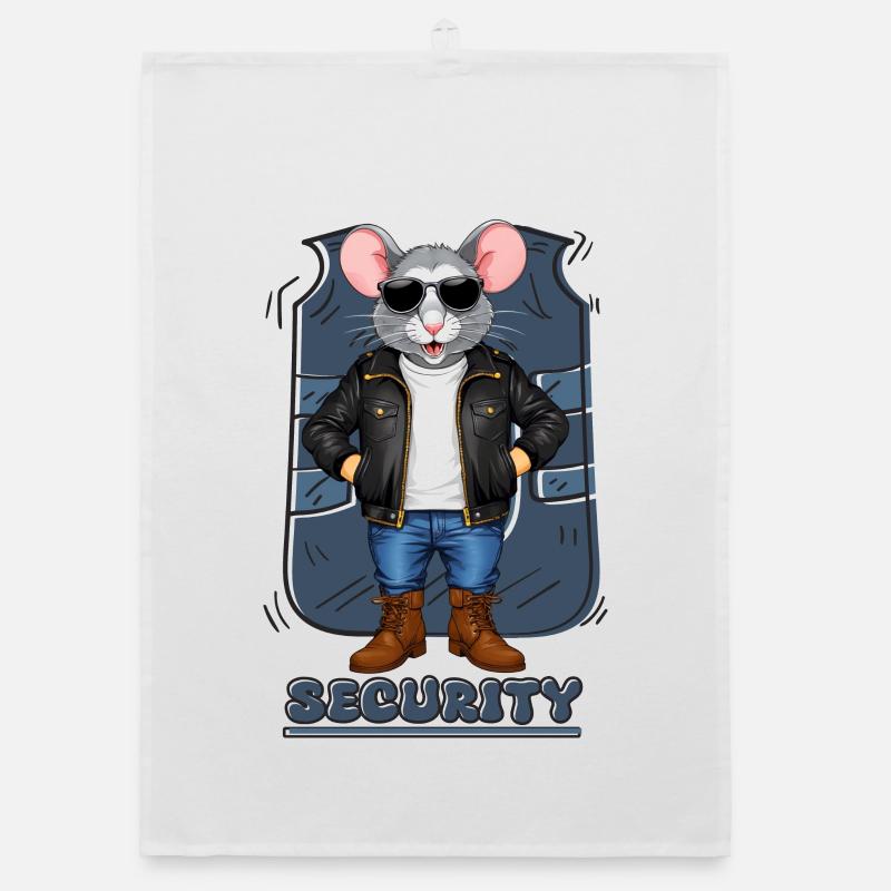 Security Maus Organic Geschirrtuch