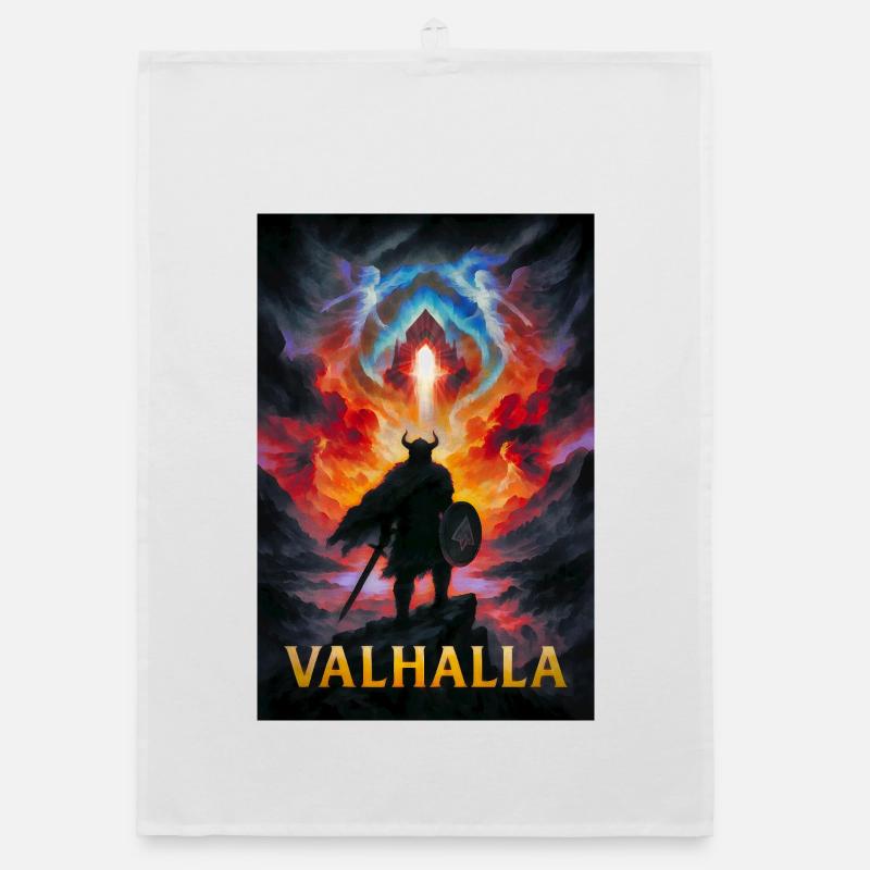 Valhalla – Feu et Lumière Torchon bio