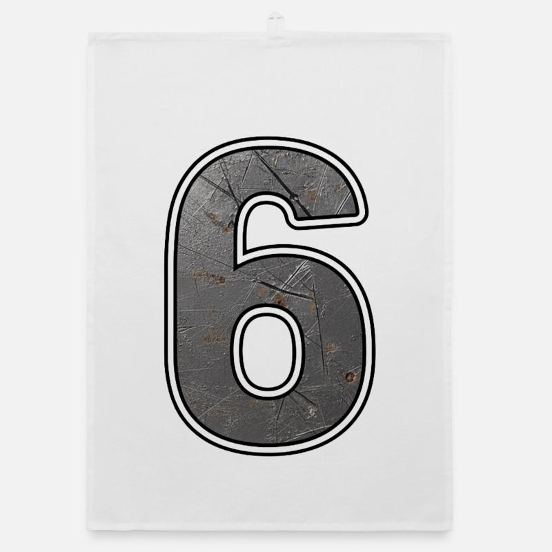 Six textures métalliques Torchon bio