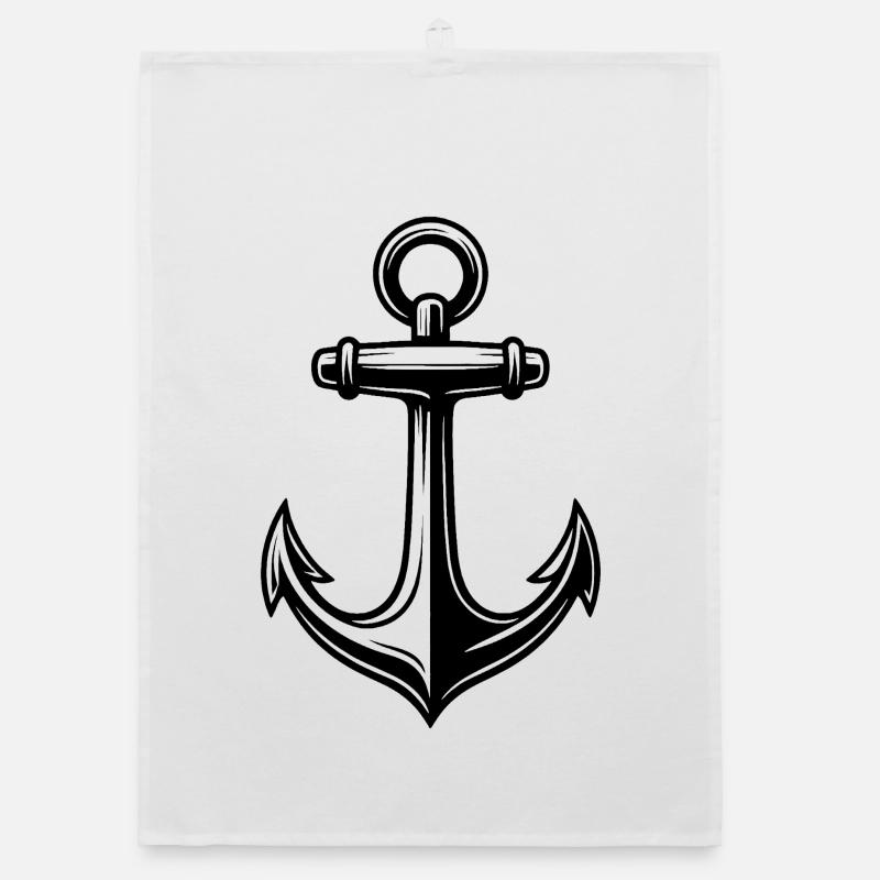 Lignes d’ancrage Style de tatouage Torchon bio