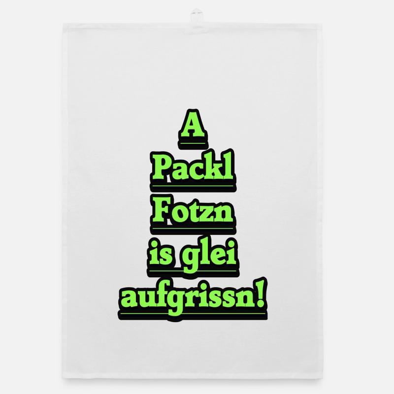 Narration néon dans un style rétro Torchon bio