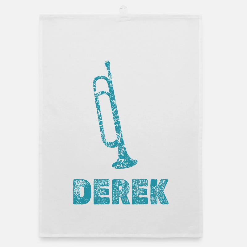 Brass band Derek Organic dish towel