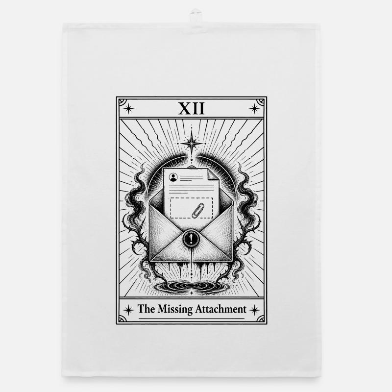 Missing attachment | Tarot Card Everyday Organic dish towel