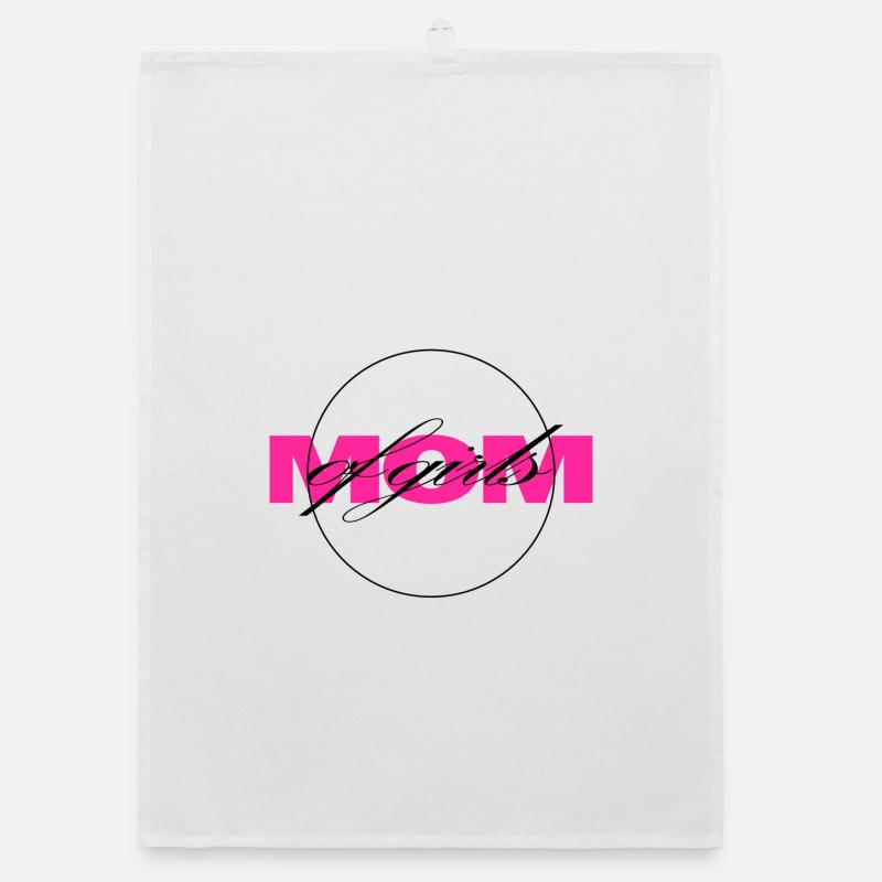 Moderne Neonbuchstaben mit Script Overlay Organic Geschirrtuch