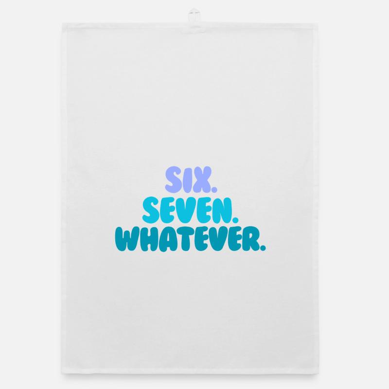 six seven Organic dish towel