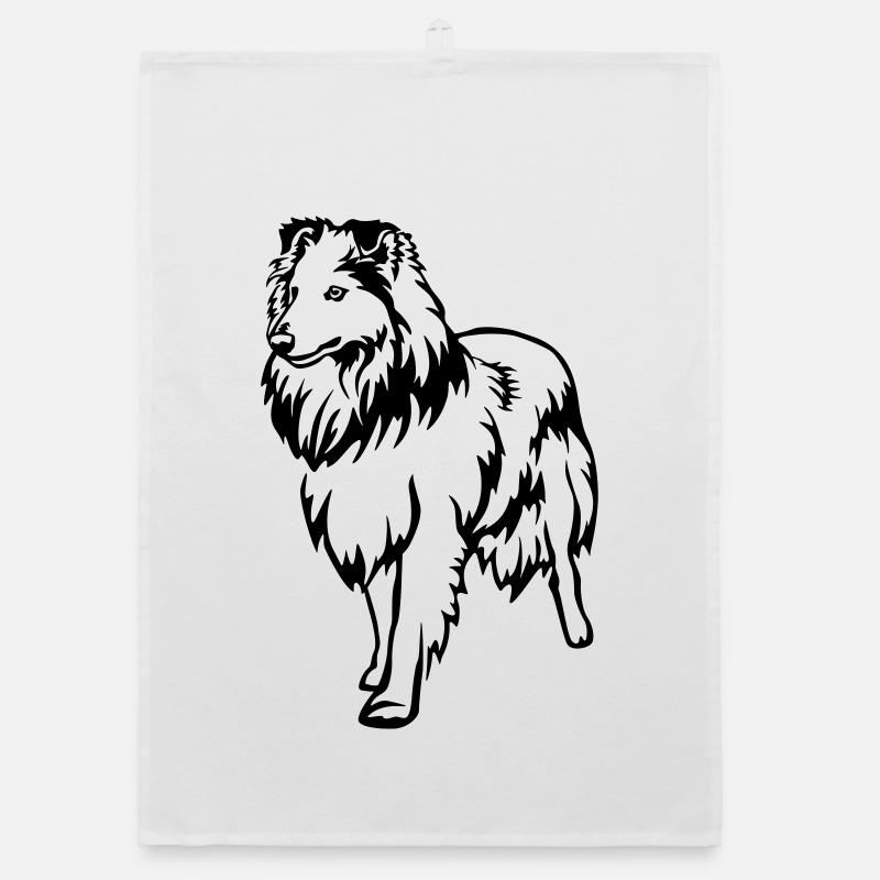 Sheltie Organic Geschirrtuch