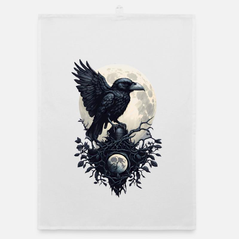 Black Raven Organic dish towel