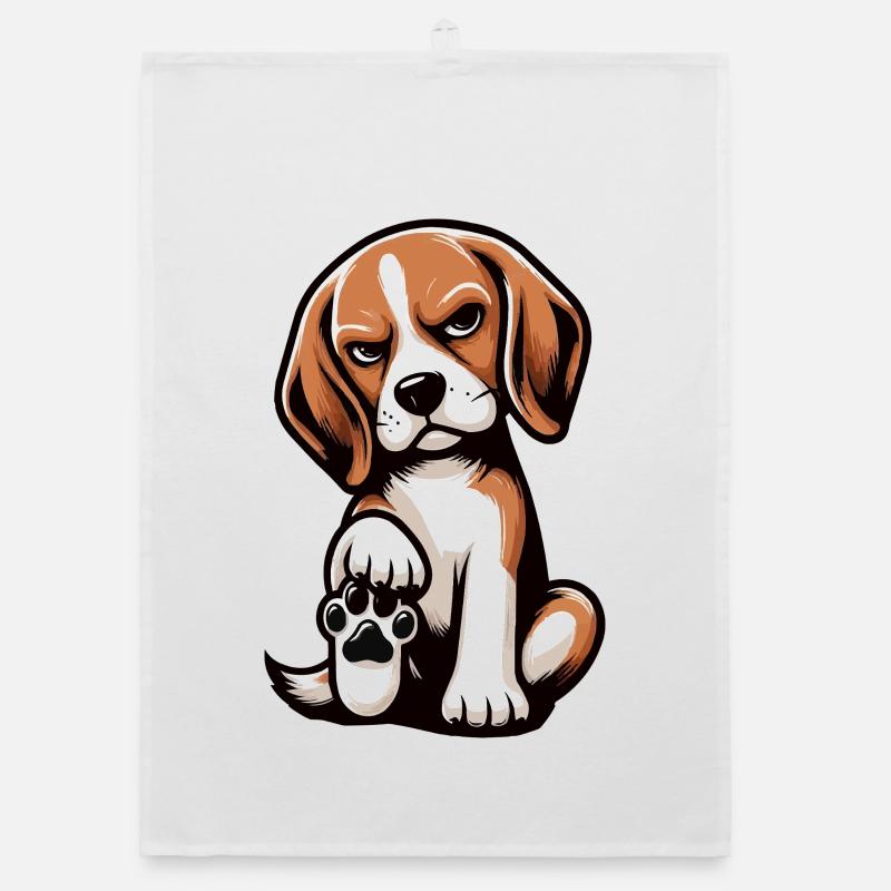 Beagle Beagle owner Beagle owner beagle dog Organic dish towel