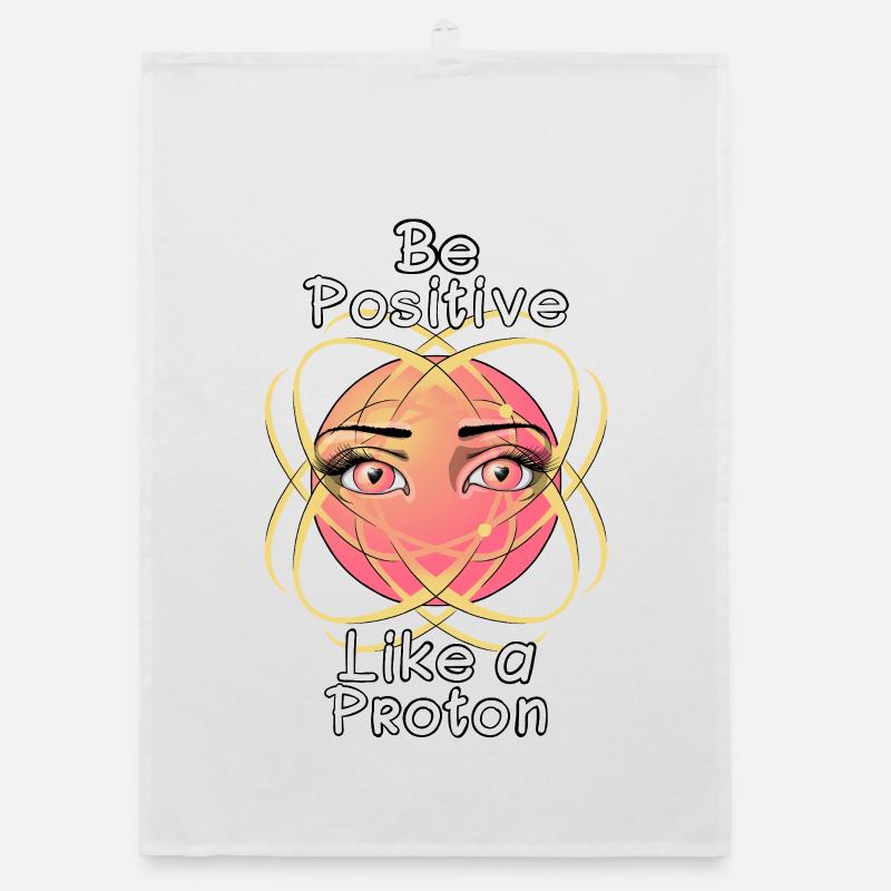 Be Positive Like a Proton Organic dish towel