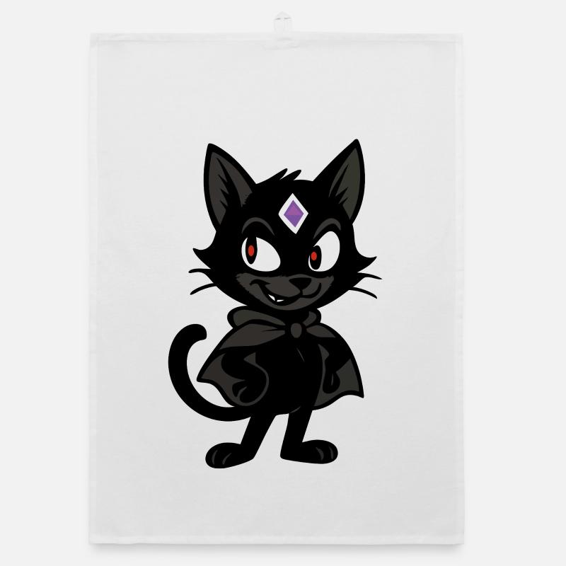 Mauvaises vibrations de chat Torchon bio