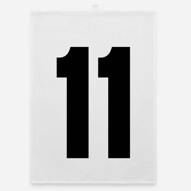 11 Nummern Organic Geschirrtuch
