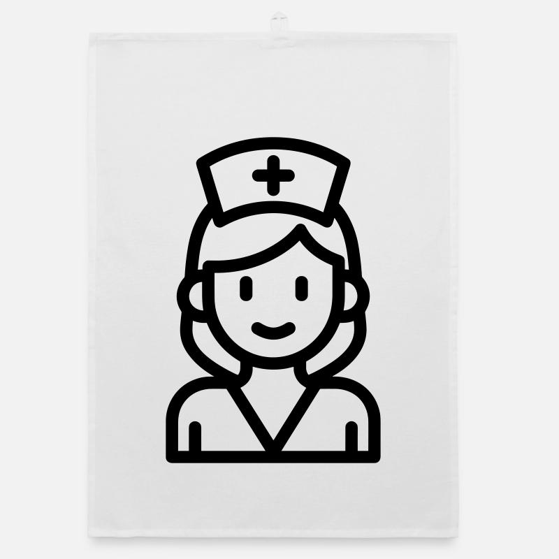 Krankenschwester Organic Geschirrtuch
