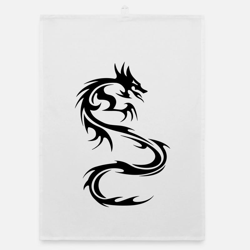 Drachen Organic Geschirrtuch