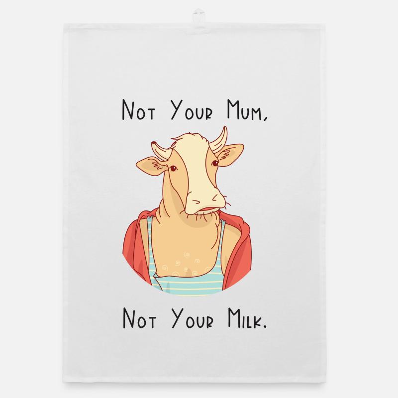 Nicht deine Mutter, nicht deine Milch Organic Geschirrtuch